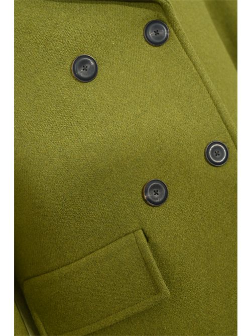 Cappotto doppiopetto in panno lana Alpha studio | AD-4710N2006